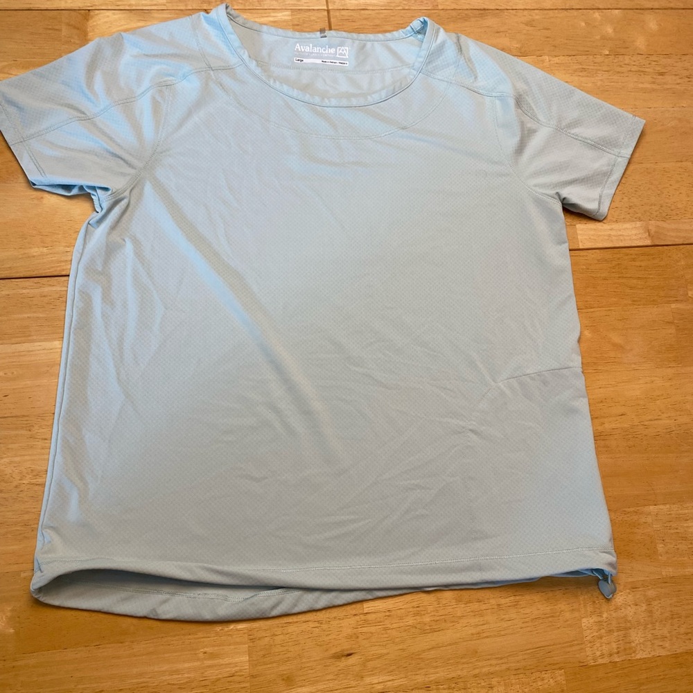 Avalanche Light Blue Short Sleeve Tee